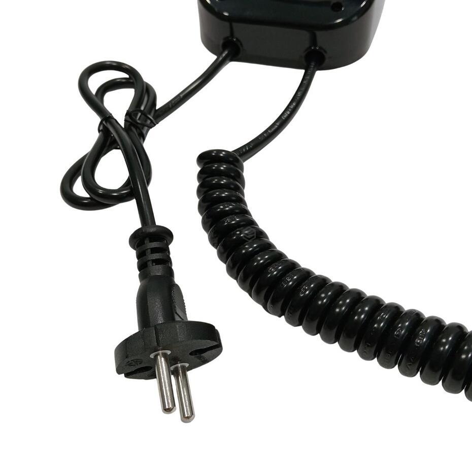  Secador de pelo negro para hotel 1800W